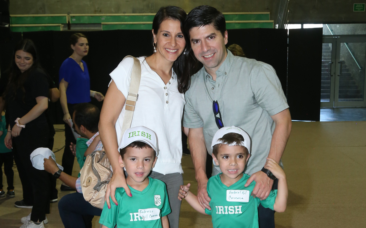María Carmona, Patricio Gil, Federico Gil y Gabriel Gil / Foto: Roberto Alvarado