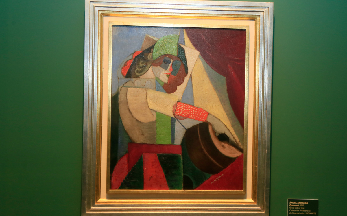 Obra Ángel Zárraga, del artista Roberto Cordero / Foto: Omar Valdez