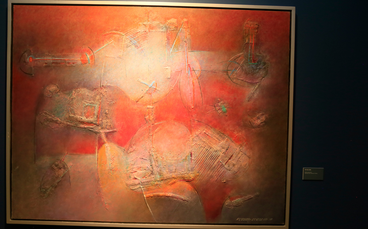 Obra sin título de Roberto Cordero / Foto: Omar Valdez
