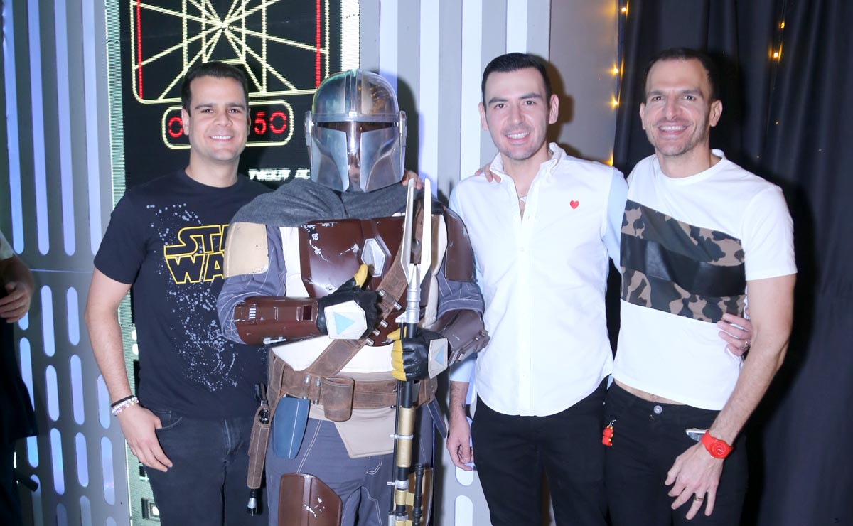 Óscar, Fer y Adrián