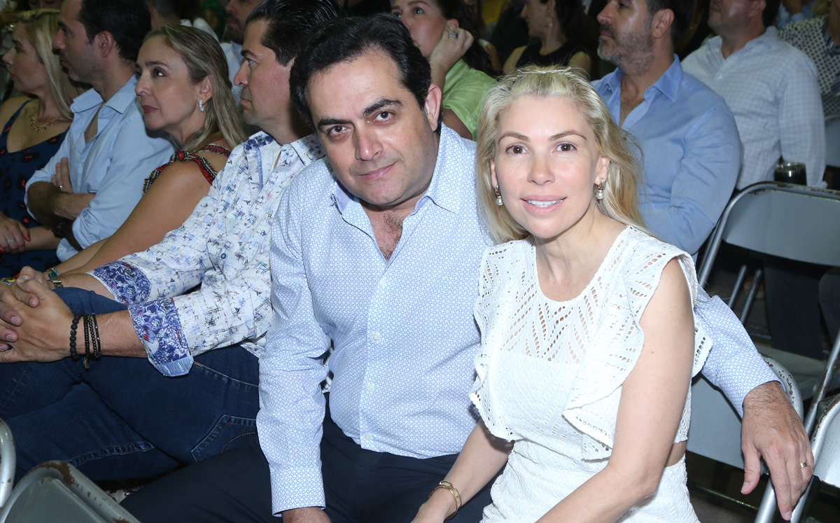 Rafael Selem y Roberta Barrera de Selem / Foto: Roberto Alvarado