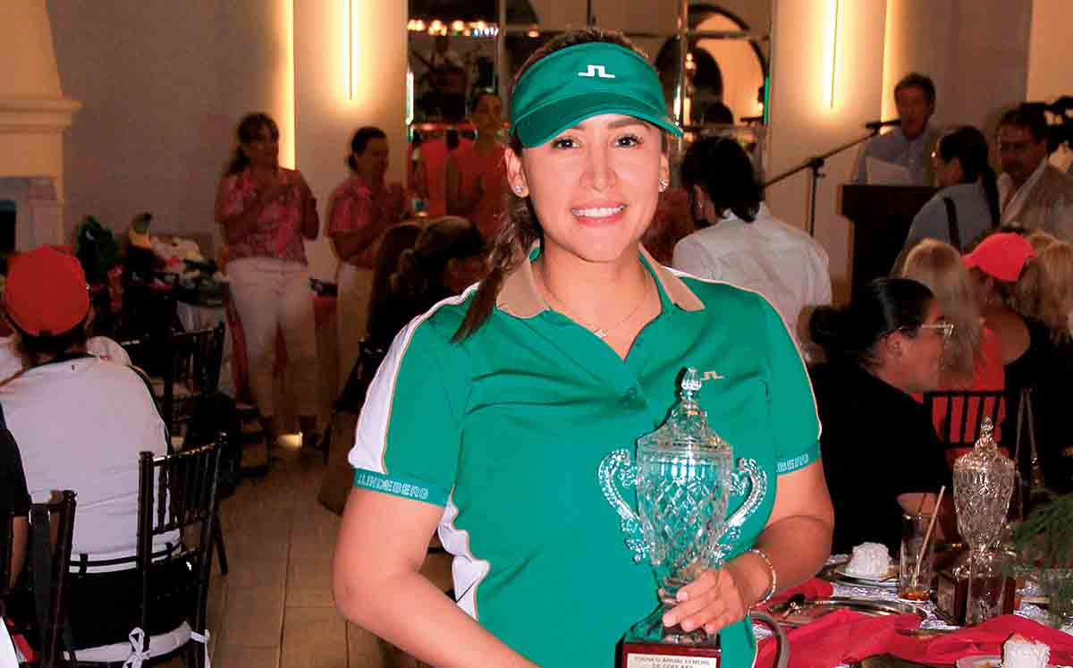 MARLENE RICO mostró sus mejores swings en el green