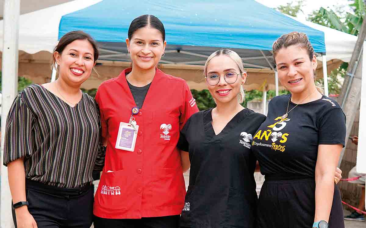 VEDA BEATRIZ, MARIELA LEZAMA, DAMARIS CARDONA Y FLOR PULIDO forman parte del CRIT Tamaulipas