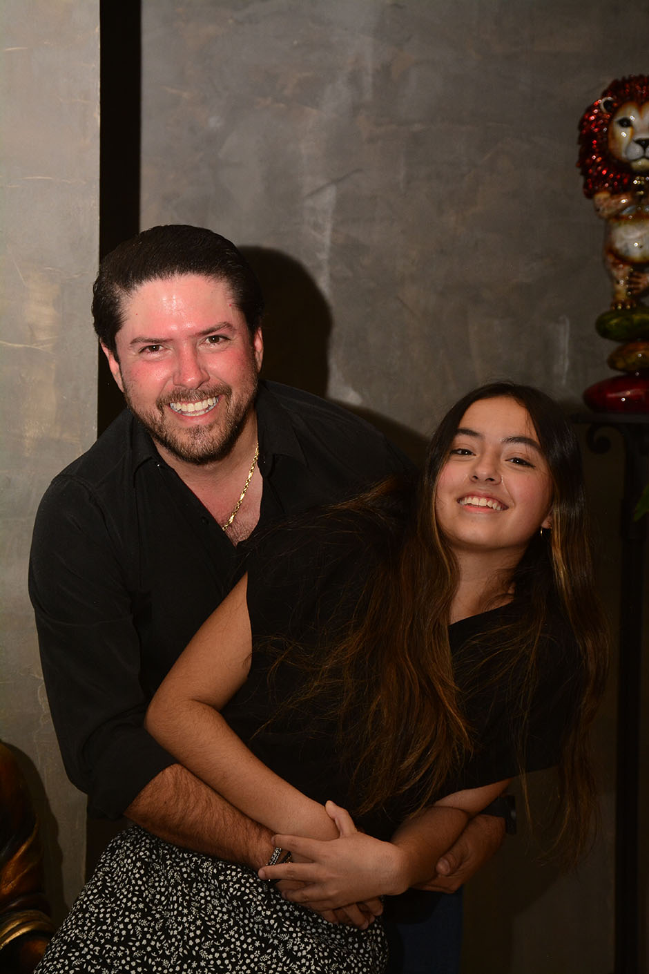 Isabella Aceves y Fabricio Aceves