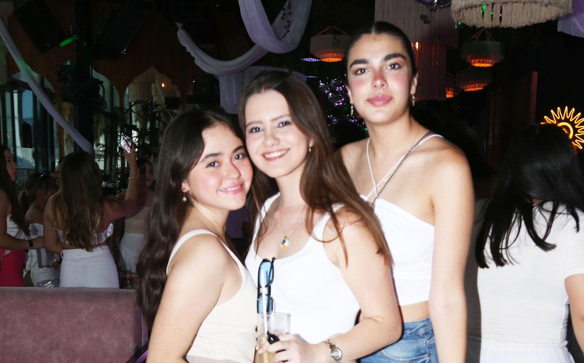 Valeria, Catalina y Ángela