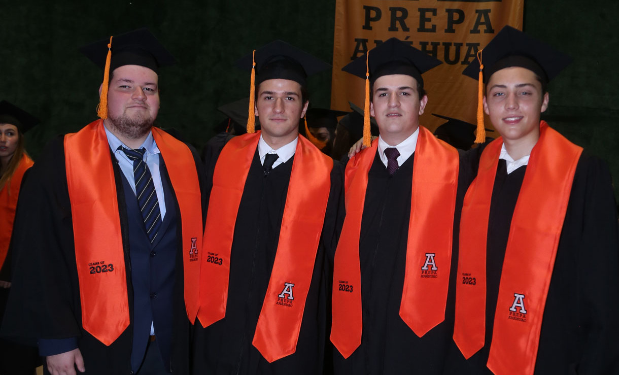Marcelo González, Alejandro Villarreal, Marcelo García y Javier Segovia