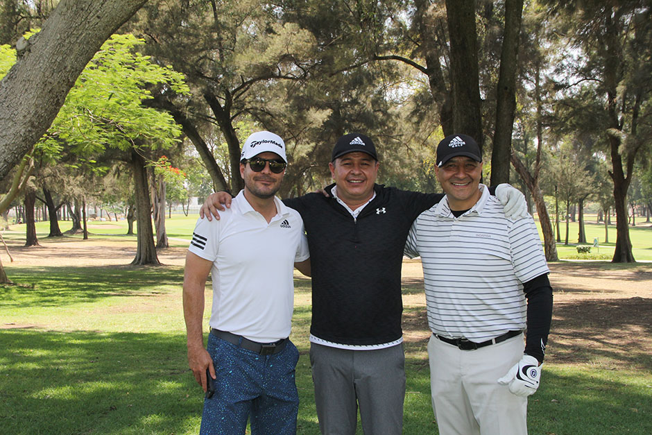 Armando Ramos, Enrique Bustos y Miguel Rodríguez