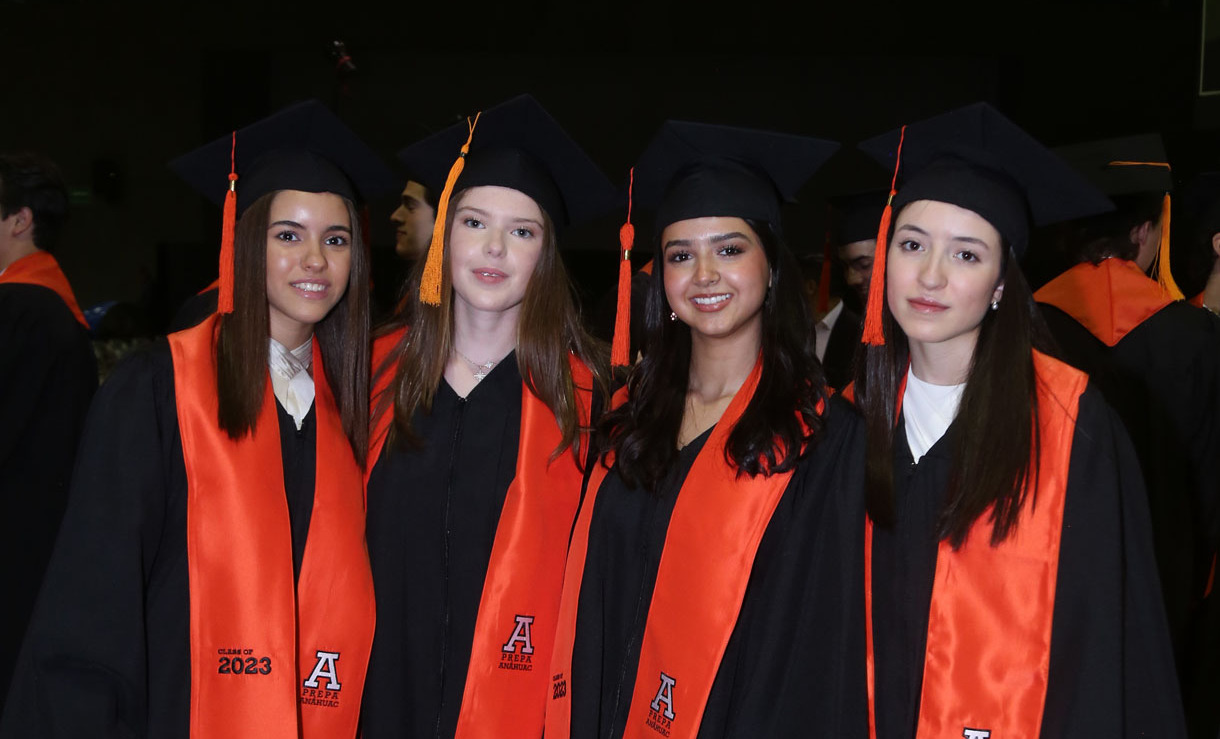 Eva Sofía Leal, Ana Mena, Fernanda Arpi y Paula Acevedo