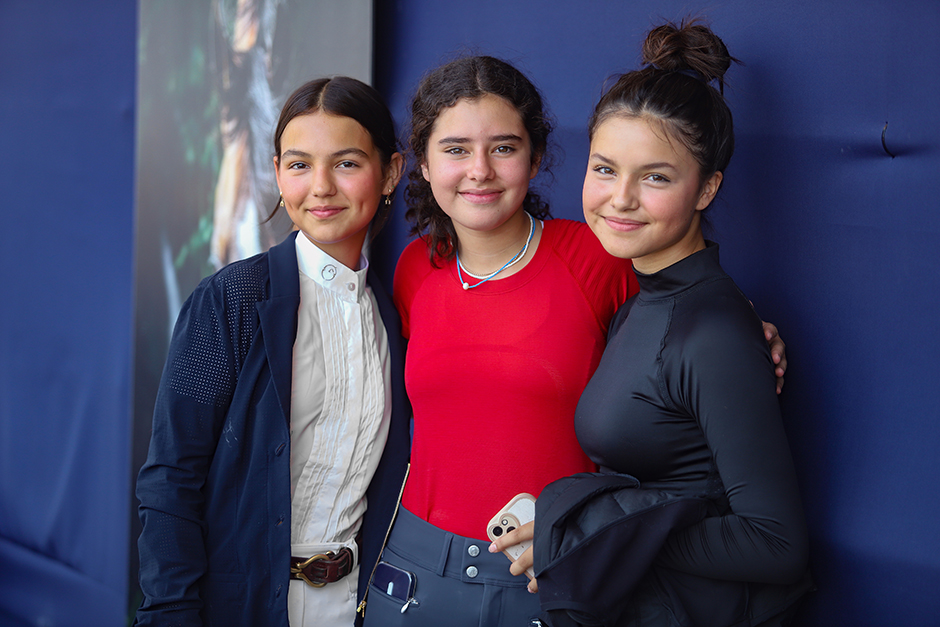Daniela López, Mina Padilla y Sara López