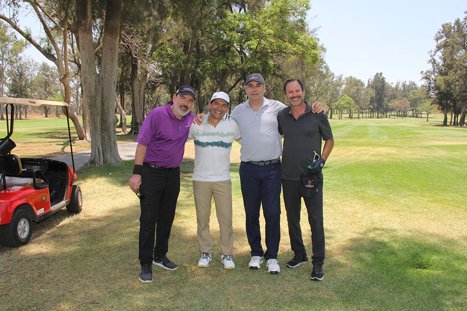 Juan Ibarra, Mauricio Ramírez, Rodrigo Diaz del Castillo y Rodrigo Santiago