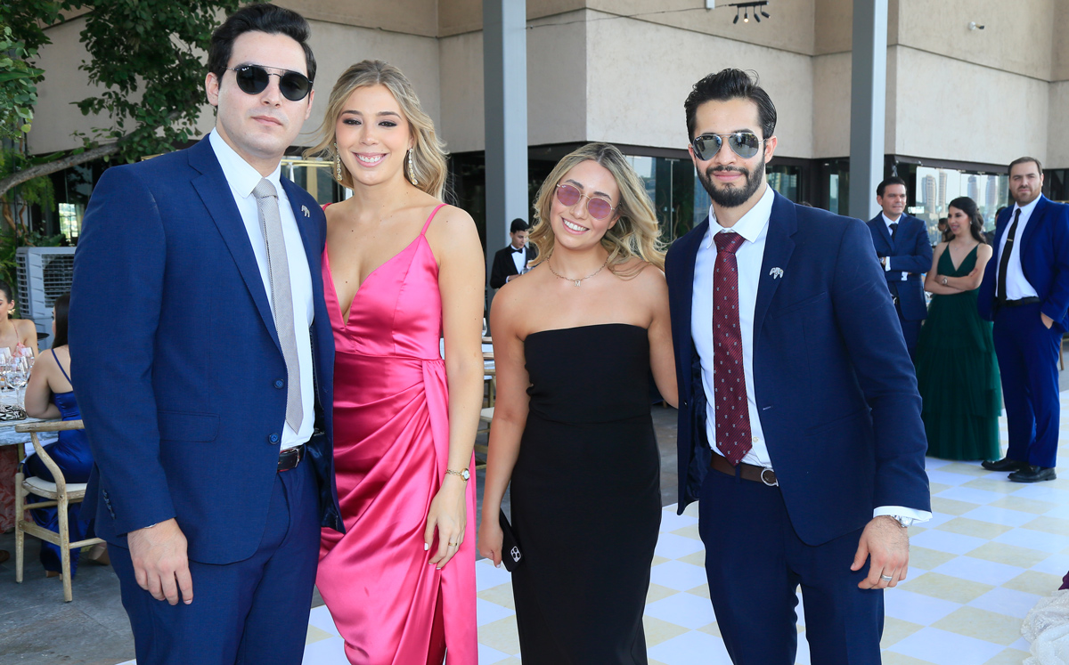 Juan Pablo Ochoa, Loretta Treviño, Montserrat Perea y Eduardo Pedroza / Foto: Omar Valdez