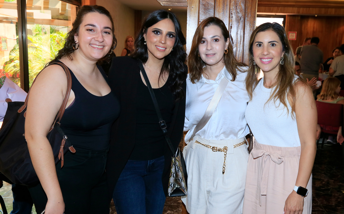 Male Pestana, Gabriela Villegas, Liliana Muñoz y Andrea García / Foto: Omar Valdez