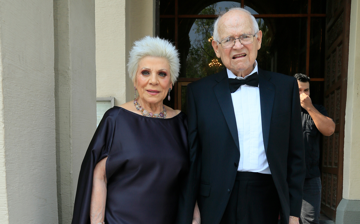 Marina de Peña y César Peña / Foto: Roberto Alvarado