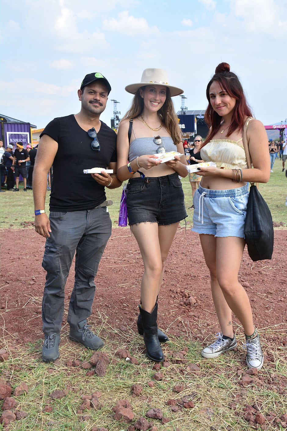 Mau Arias, Angelina García y Daniela Fajer