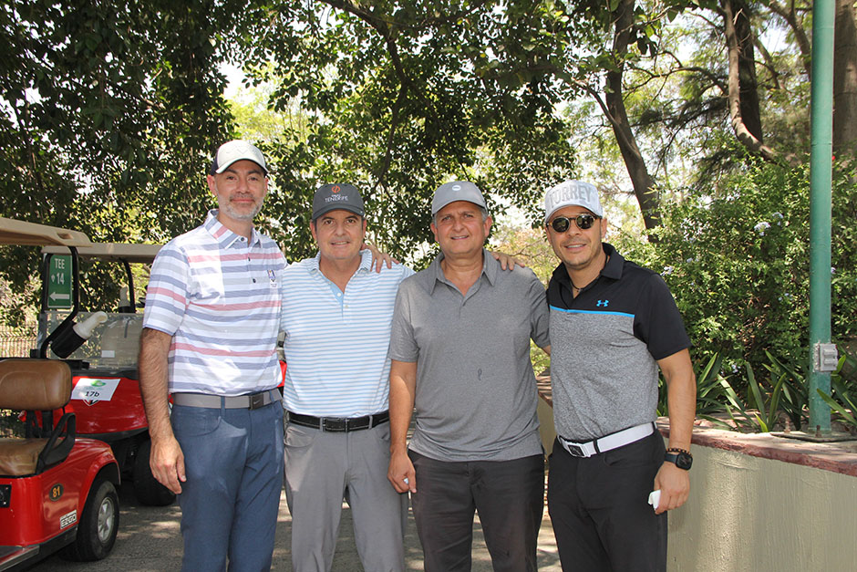 Miguel González, Esteban Medrano, Aleberto Topete y Óscar Soltero