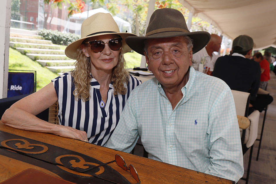 Olivia Blanchet y Carlos Valdés