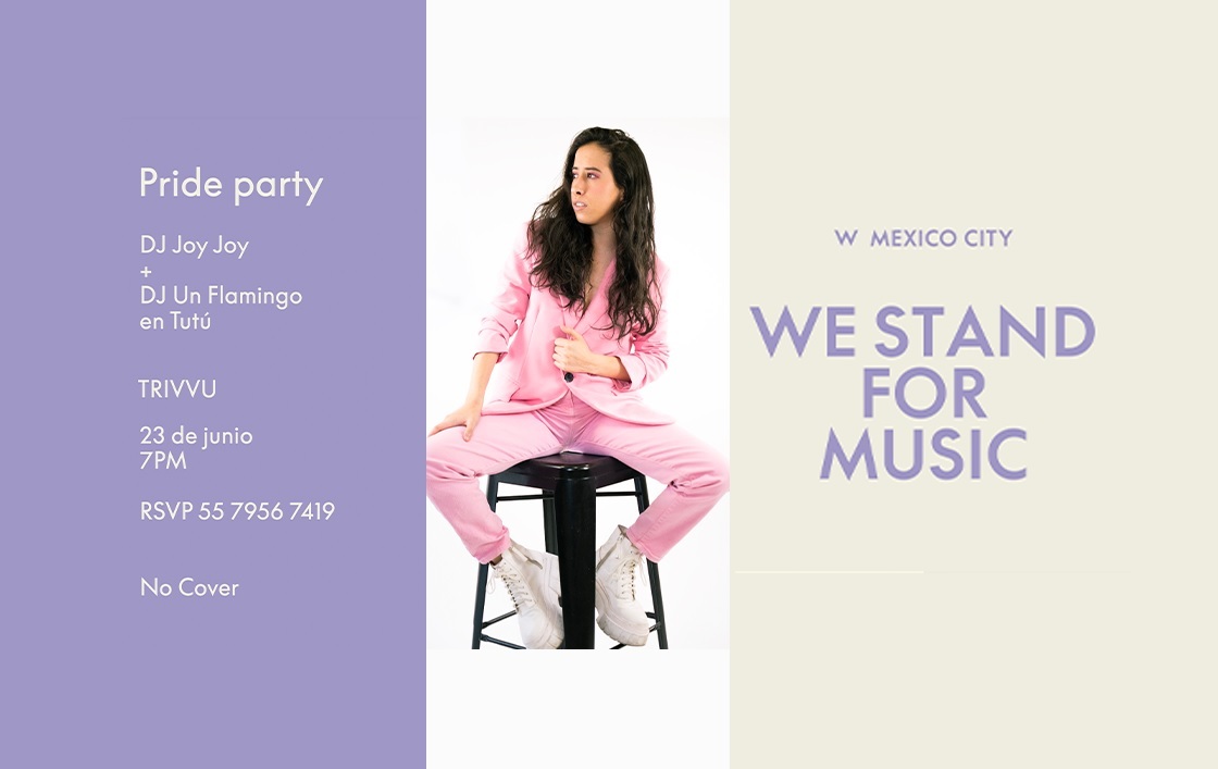 We Stand for Music en Trivvu, incluye open bar y finger food. (Cortesía)