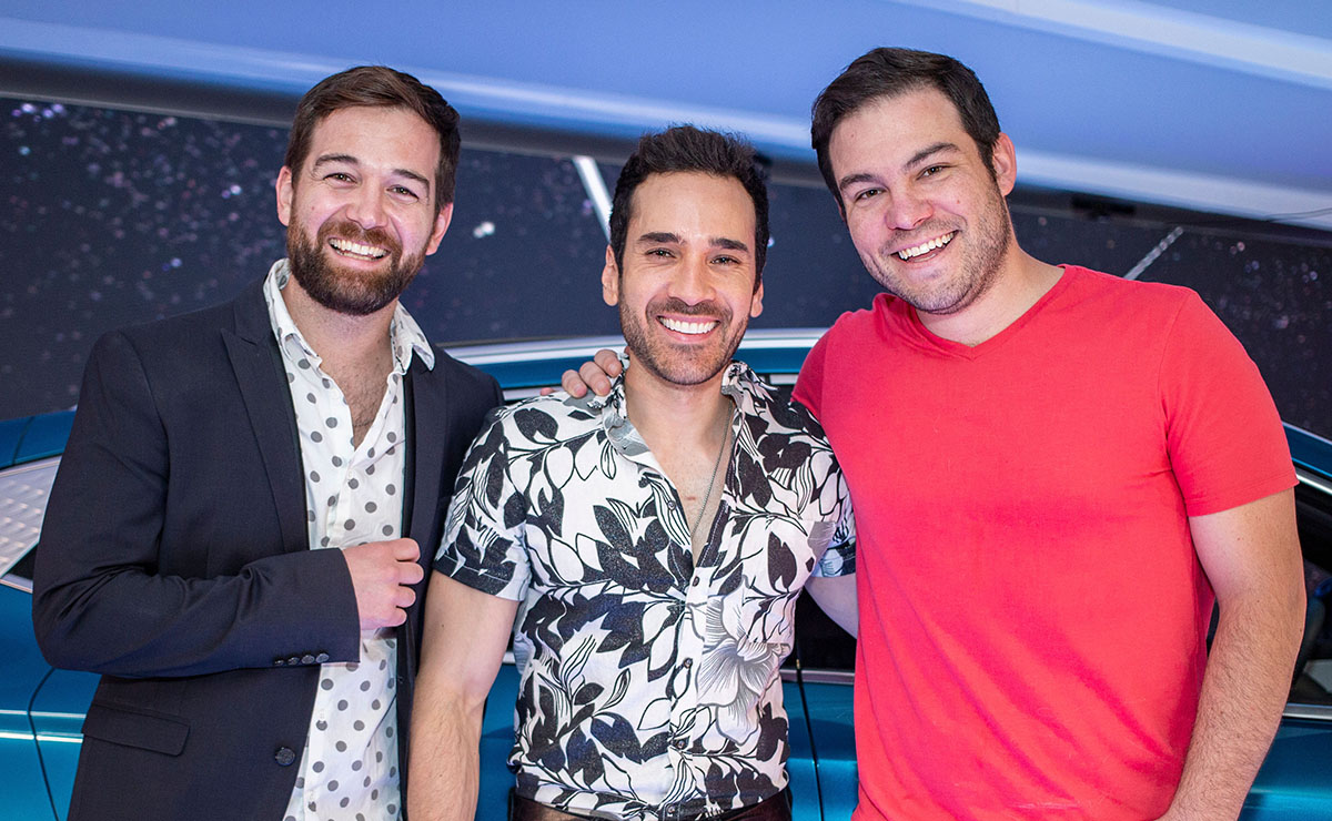 Doris Duflos, Jorge Melo y Eduardo Barban