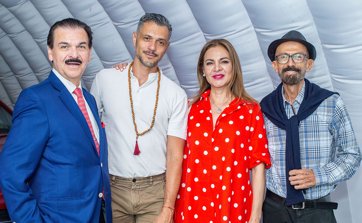 Gerardo Torres, Luis Fernando Martínez, Jamehel Guerra y Óscar Román