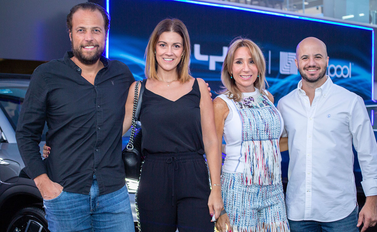 Patricio Herrero, Carla Moreno, Ceci Junco y Lucas Barbieri
