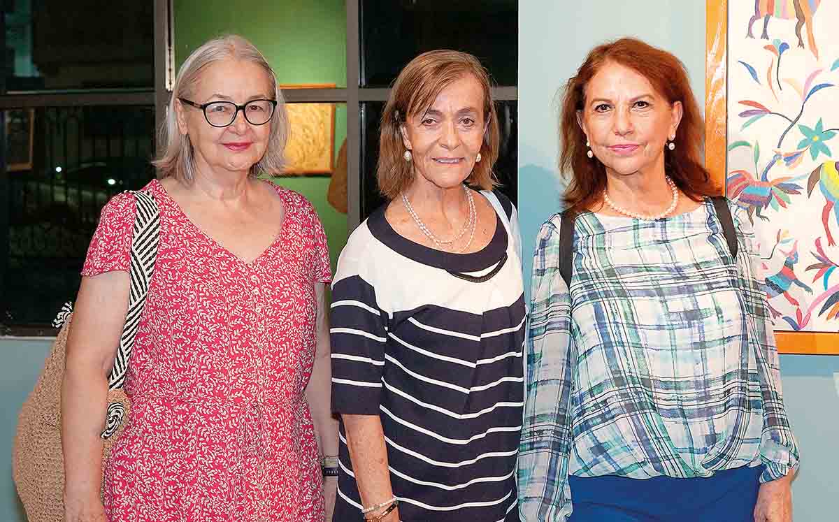 MONIKA ENGEENGESSER, ALICIA GALNARES Y AMINTA ARGÜELLO presentes en la Casa de la Cultura de Tampico