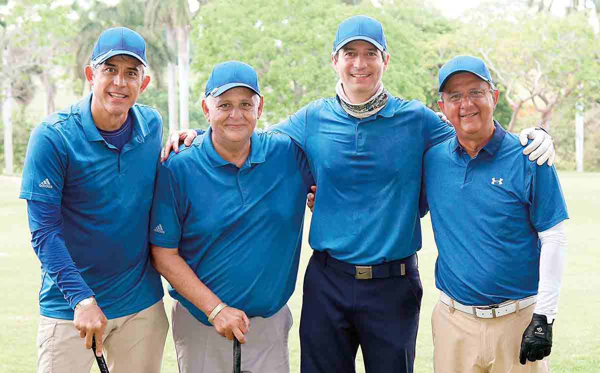ERNESTO ALDAPE, MANUEL MELO, CARLOS HINOJOSA Y JOSÉ LUIS HERRERA presentes en el Torneo de los Golden Years