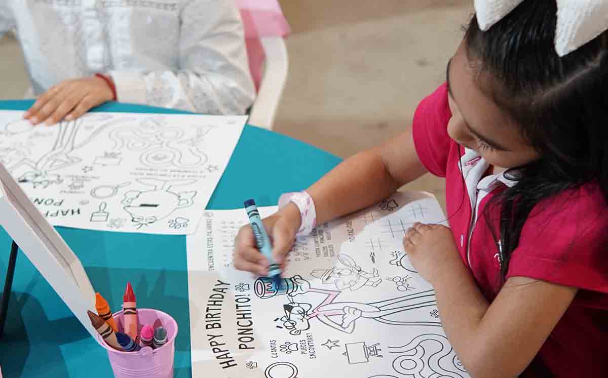 ¡ES HORA DE PINTAR! CUADERNOS DE LA PANTERA ROSA PARA CELEBRAR CON PONCHITO
