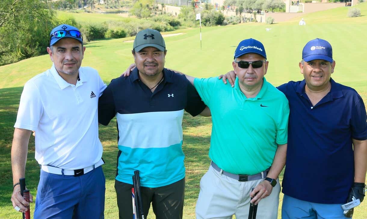 Enrique Lopez, Carlos Mendez, Alberto Moreno e Ismael Flores