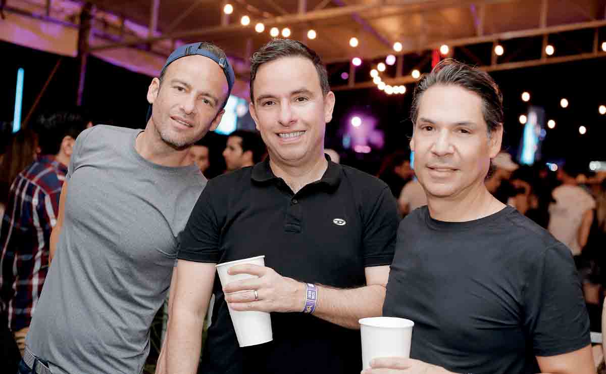 Berny Sada, Héctor Garza y Adrián Villarreal / Fotos: Daniel Saldívar