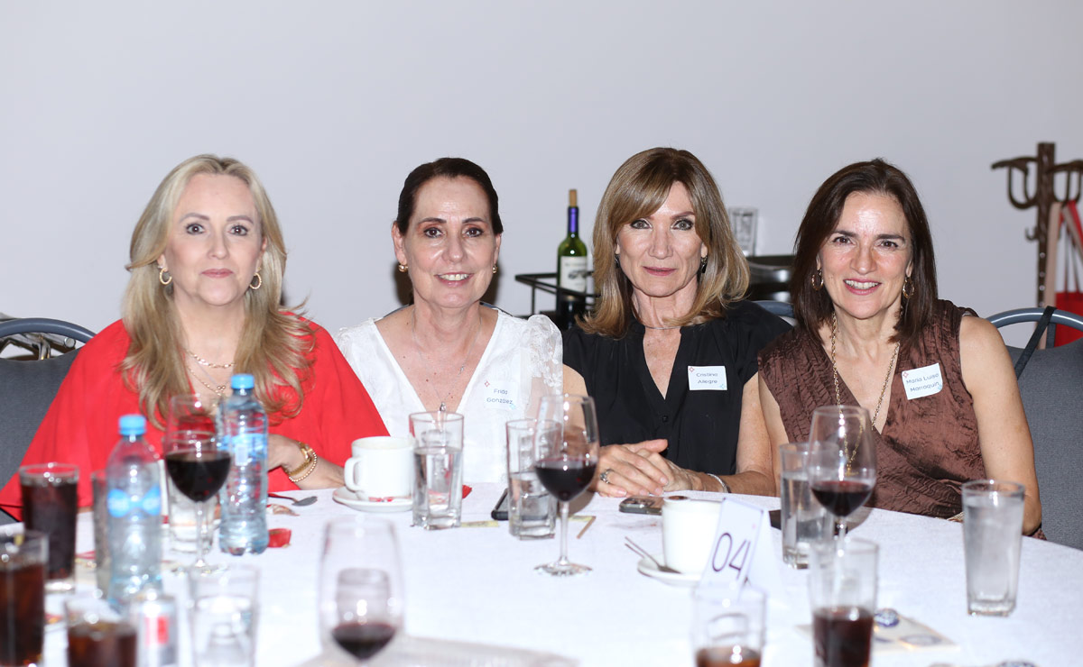 Cecilia, Frida, Cristina y María Luisa