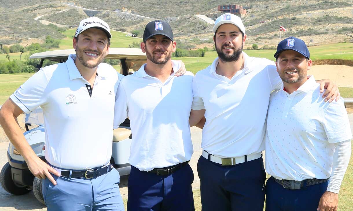 Juan Pablo Drexel, Antonio Garza, Jaime Odriozola y Edgardo Garza 2