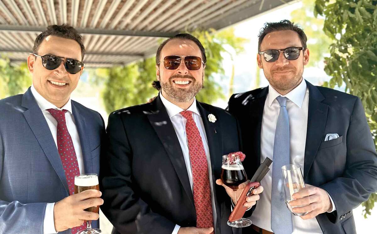 Eduardo Sierra, Rodrigo Handall y Gustavo Cárdenas