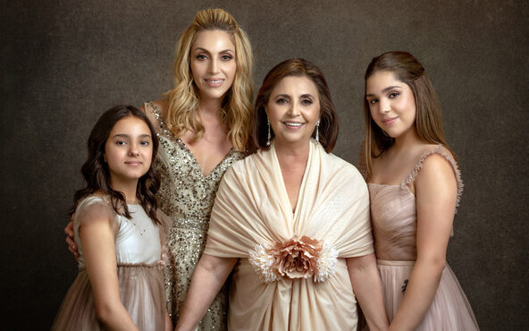 Magdalena, Scarlett, Sofía y Scarlett revelan cuál ha sido su gran legado familiar (Fotos: Claudia González)
