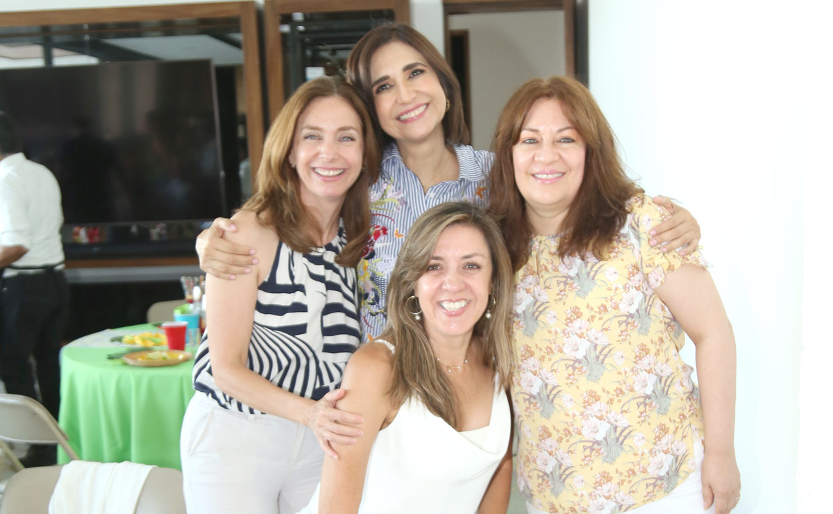 Mónica, Pily, Vivis y Mónica