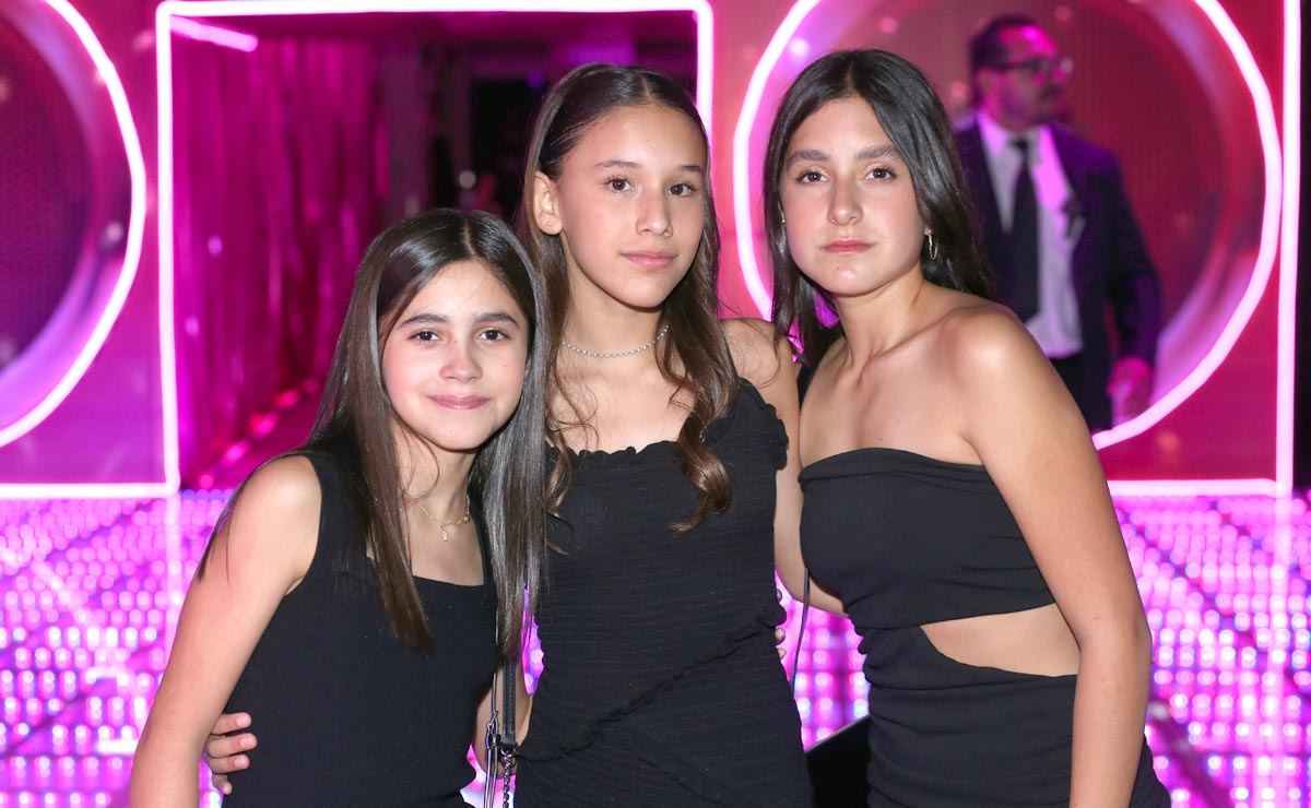 Renata, Isabella y Romina