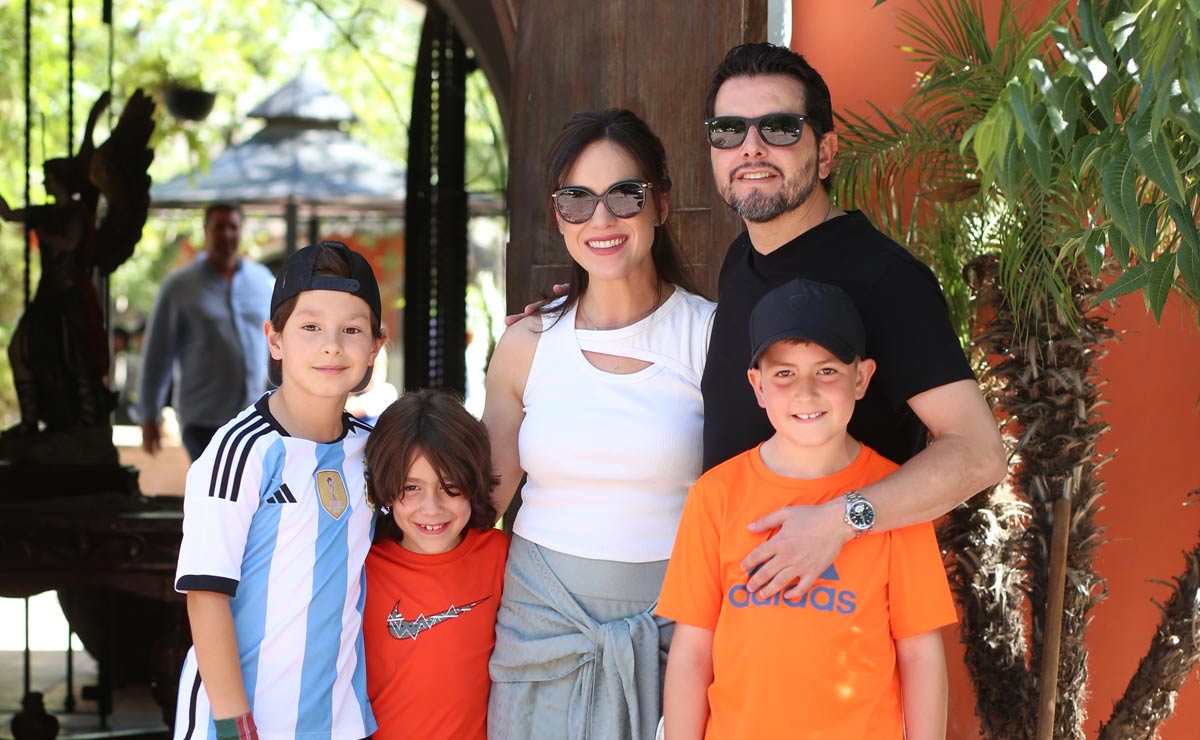 René, Emilio, Lorena, Arturo y Jorge
