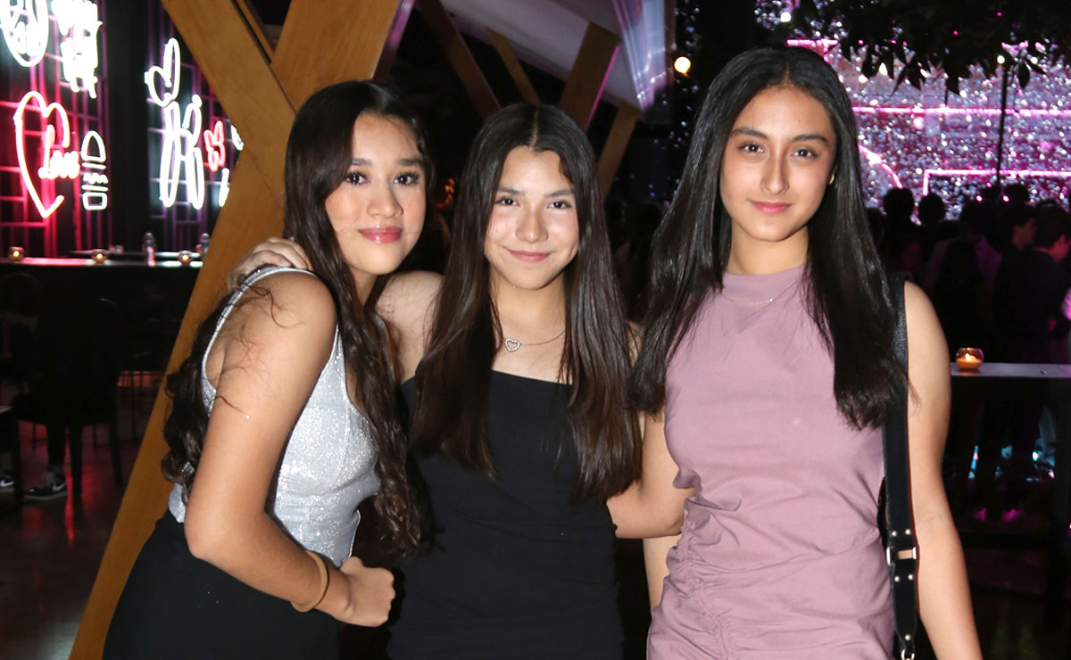 Scarlett, Arantza y María Sofía