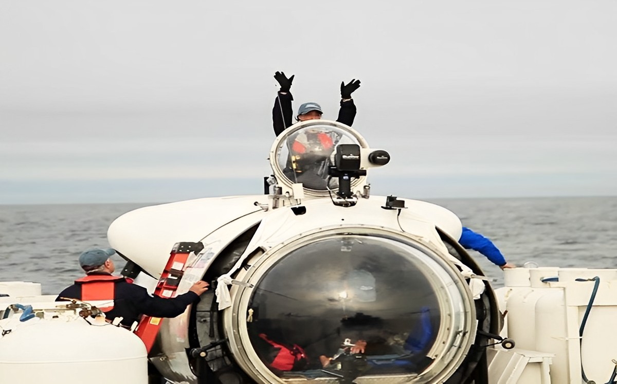 Submarino Titán es hallado con restos casi intactos (Instagram)