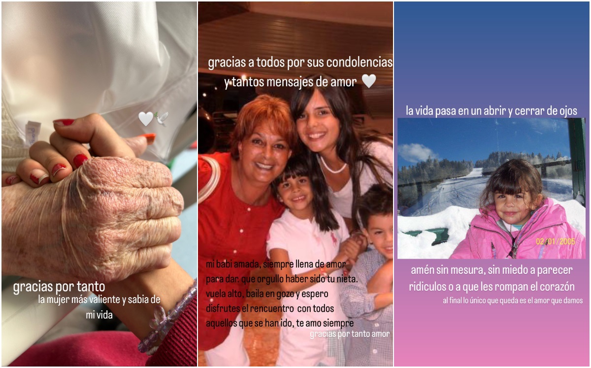 Paula Levy se despide de su abuela, Talina Fernández | Foto (Foto: Instagram)