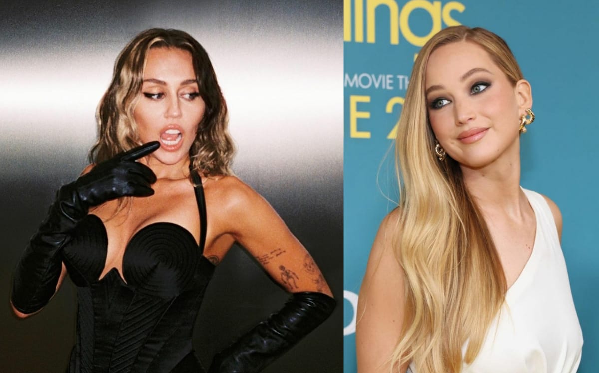 Jennifer Lawrence responde a Miley Cyrus; ¿besó a Liam Hemsworth? (Instagram)