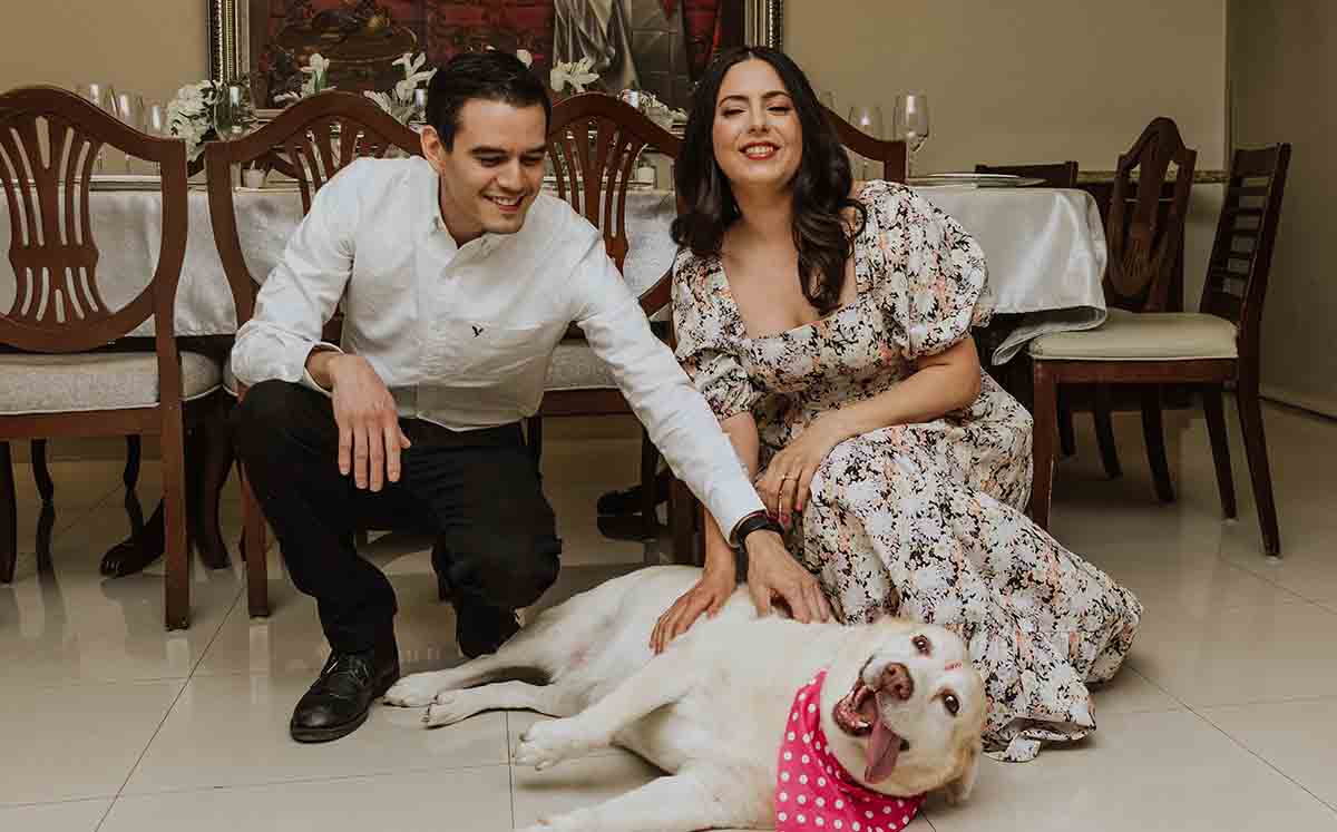 ASAEL SEPÚLVEDA, LUCÍA SALAZAR Y NALA