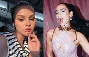 Selena Gomez adopta el estilo de Dua Lipa con minivestido (Instagram)