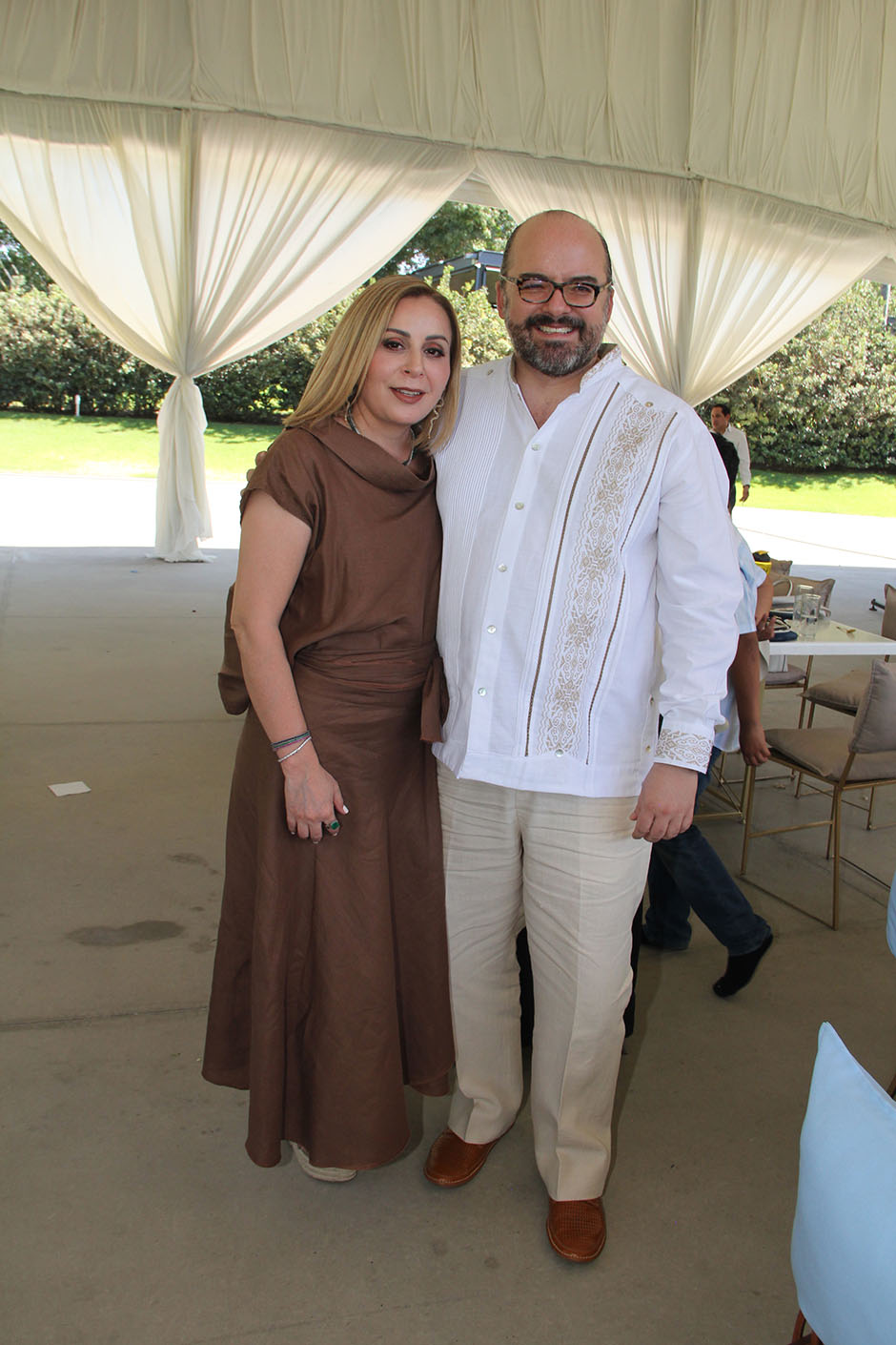 Cecilia López y Carlos Arias