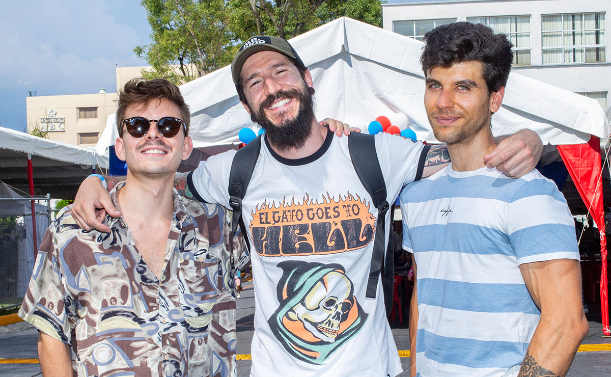 Federico Gallardo, Daniel Prim y Aitor Ferron