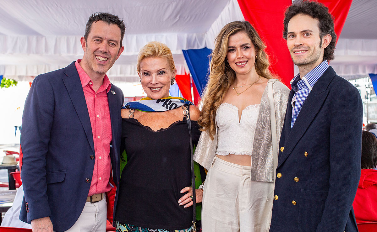 Larry Rubin, Raquel Besudo, Alexia Capdevielle y Rafa Picard