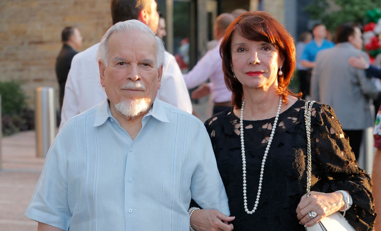 Gustavo De la Garza y Carmen Bortoni