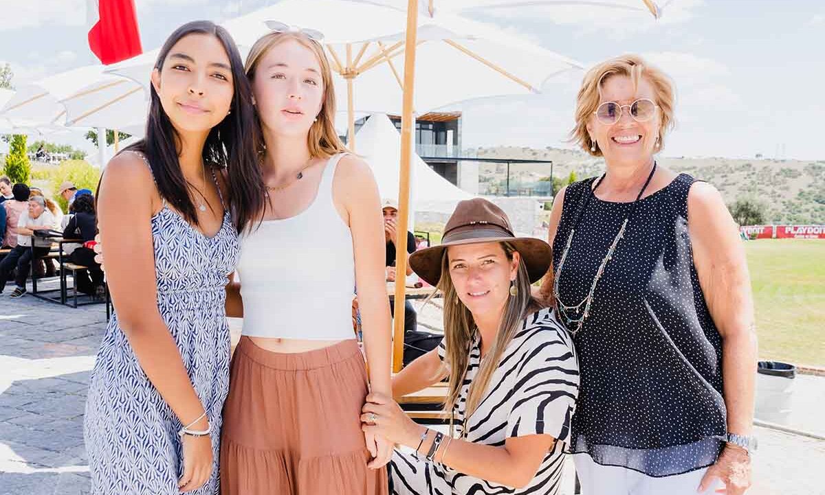 Lorena Medina, Yamel Bustamante, Isabela Rill y Renata Naranjo