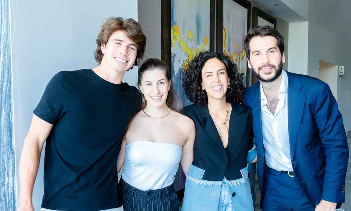 Arturo Seuma, Martha Cuni, Fernanda Domínguez y Xavier Ferrer (Fotos: Manuel Salgado)