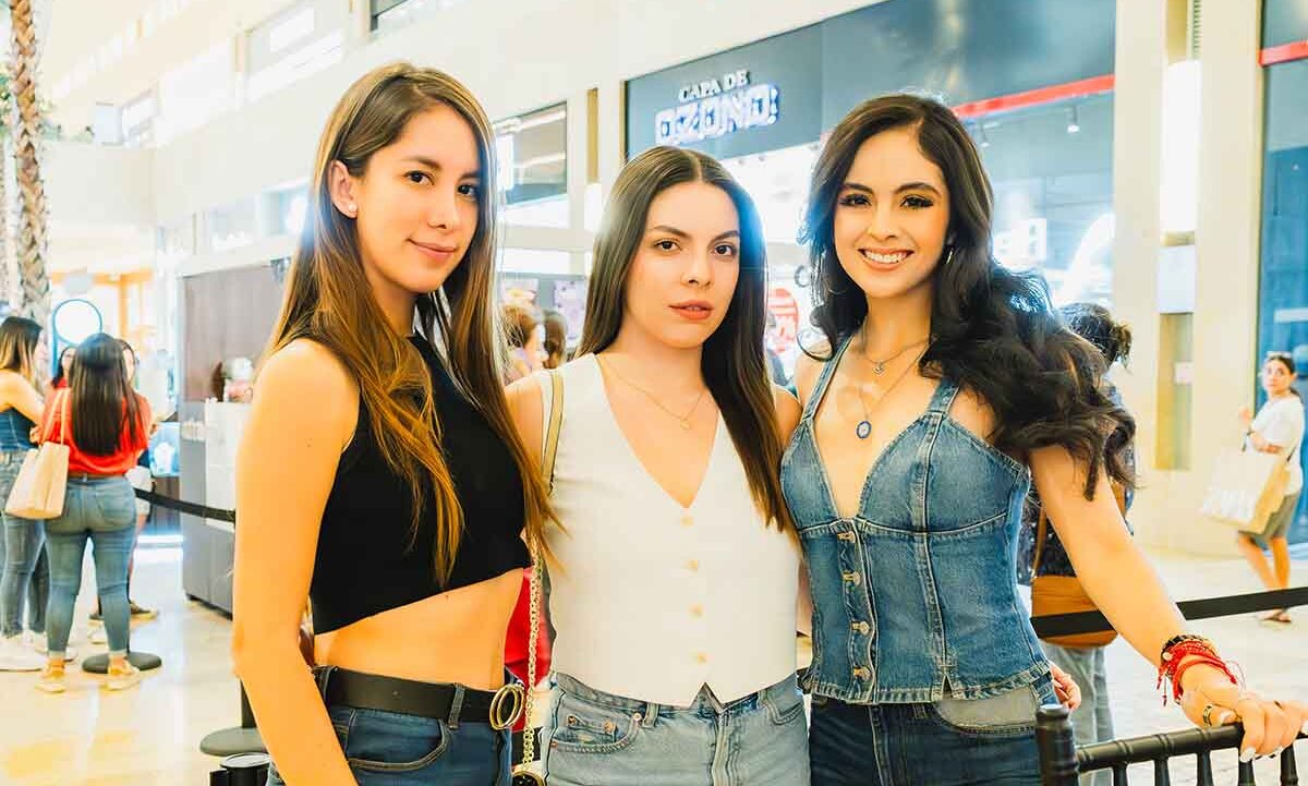 Andrea Romero, Dayana Bacelis y Alexa Sánchez