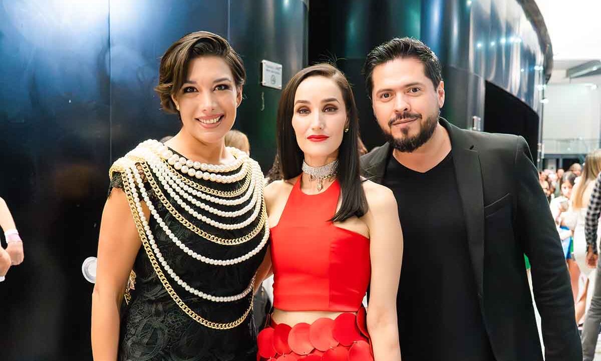 Ceci Rendón, Paulina Loya y Rubén Galindo